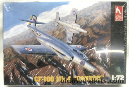 Hobby Craft 1/72 Avro CF-100 Mk.4 Canuck, HC1320 plastic model kit